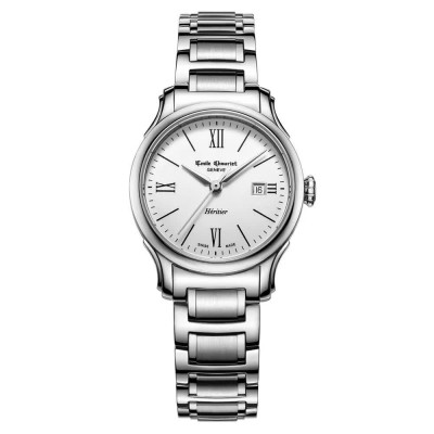 часовник,часовници,emile,chouriet,191128l62286,automatic,3,atm,28,mm,woman,watch,silver,(grey,grey,white)