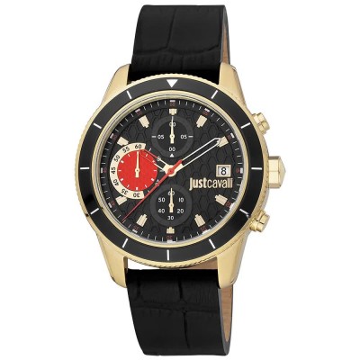 часовник,часовници,just,cavalli,jc1g215l0025,quartz,42,mm,watch,golden,(golden,black,multicolor)