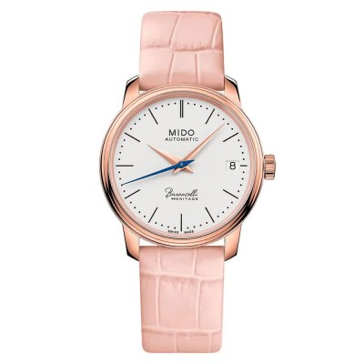 часовник,часовници,mido,m027207360100,automatic,5,atm,33,mm,woman,watch,pink,(pink,pink,white)