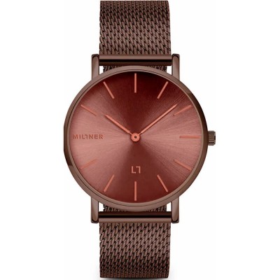 часовник,часовници,millner,0010123mayfai,quartz,40,mm,woman,watch,brown,(brown,brown,red)