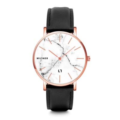 часовник,часовници,millner,0010201camden,quartz,40,mm,woman,watch,black,(pink,black,white)