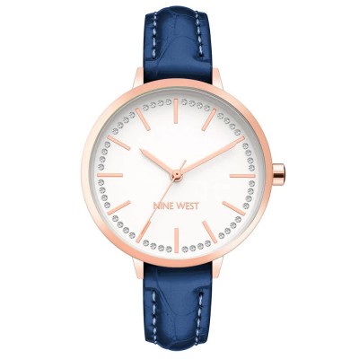 часовник,часовници,nine,west,nw,2554rgnv,quartz,34,mm,watch,blue,(pink,blue,white)
