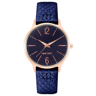 часовник,часовници,nine,west,nw,2560rgnv,quartz,40,mm,woman,watch,blue,(golden,black,black)