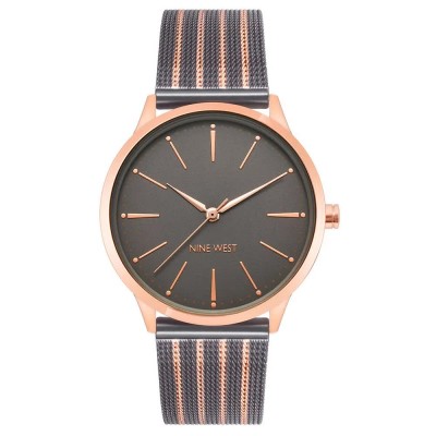 часовник,часовници,nine,west,nw,2566rggy,quartz,36,mm,watch,brown,(pink,multicolor,grey)