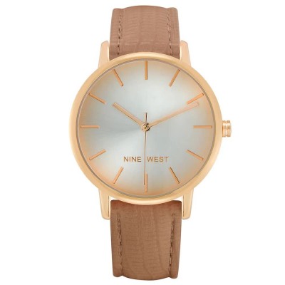 часовник,часовници,nine,west,nw,2572gpbn,quartz,36,mm,woman,watch,brown,(golden,brown,multicolor)