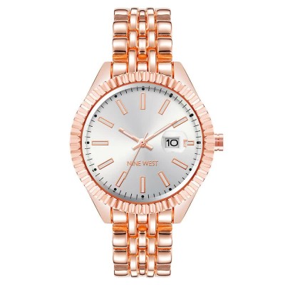 часовник,часовници,nine,west,nw,2660svrg,quartz,36,mm,woman,watch,golden,(pink,pink,grey)