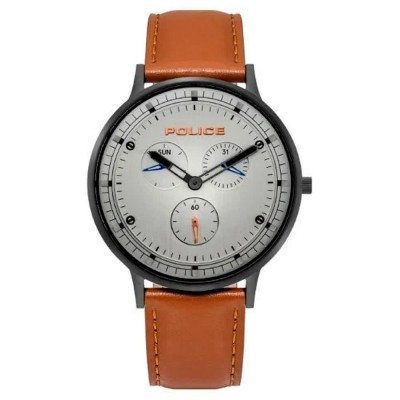 часовник,часовници,police,pl15968jsb04,quartz,3,atm,42,mm,watch,brown,(black,brown,grey)