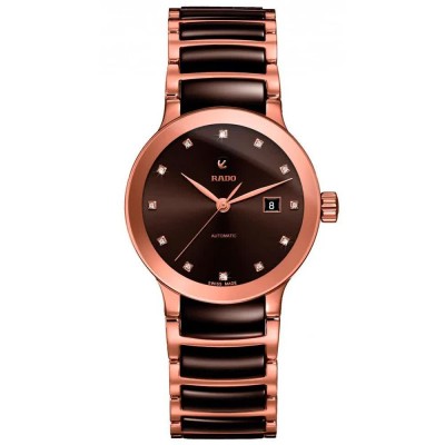 часовник,часовници,rado,r30183752,automatic,5,atm,28,mm,woman,watch,orange,(pink,black,brown)