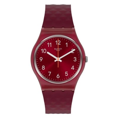 часовник,часовници,swatch,gr184,quartz,3,atm,34,mm,watch,red,(garnet,garnet,garnet)