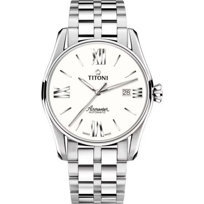 часовник,часовници,titoni,83908s,619,automatic,5,atm,40,mm,watch,silver,(grey,grey,white)