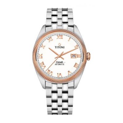 часовник,часовници,titoni,878srg,657,automatic,5,atm,41,mm,watch,silver,(grey,grey,white)