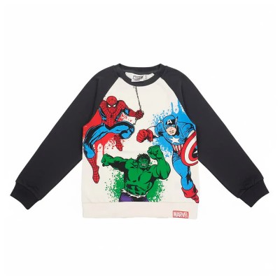 блуза,детски,блузи,disney,avengers,sweatshirt,beige,(beige)