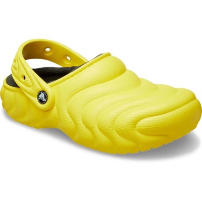 мъжки,сандали,мъжки,джапанки,и,чехли,crocs,classic,lined,overpuff,clogs,yellow,(cyber,yellow)