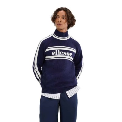 блуза,мъжки,пуловери,ellesse,pellini,high,neck,sweater,blue,(navy)