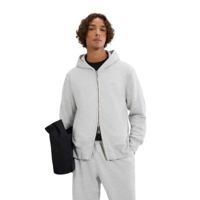 блуза,мъжки,пуловери,ellesse,taurasi,full,zip,sweatshirt,grey,(light,grey,marl)