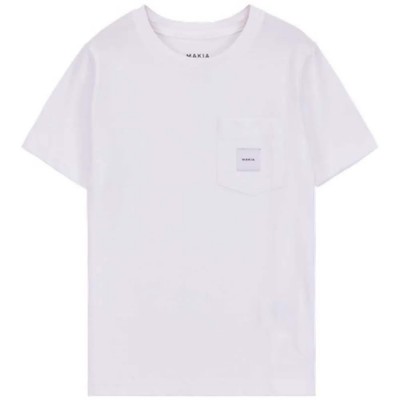 тениска,детски,тениски,makia,pocket,short,sleeve,t,shirt,white