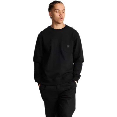 блуза,мъжки,пуловери,makia,square,pocket,sweatshirt,black,(black)