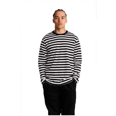 тениска,мъжки,тениски,makia,verkstad,long,sleeve,t,shirt,black,(black,off,white)