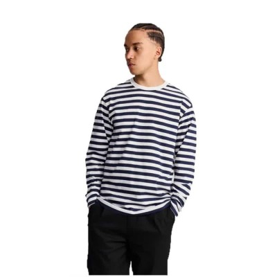 тениска,мъжки,тениски,makia,verkstad,long,sleeve,t,shirt,blue,(navy,white)