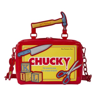 чанта,за,през,рамо,всички,чанти,loungefly,chucky,shoulder,bag,red,(multicolor)