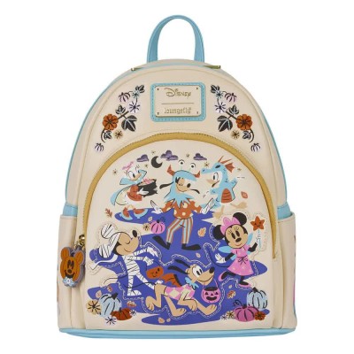 раница,раници,loungefly,disney,mickey,&,friends,backpack,beige,(multicolor)