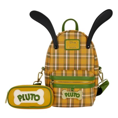 раница,раници,loungefly,disney,pluto,95th,anniversary,sling,backpack,brown,(multicolor)