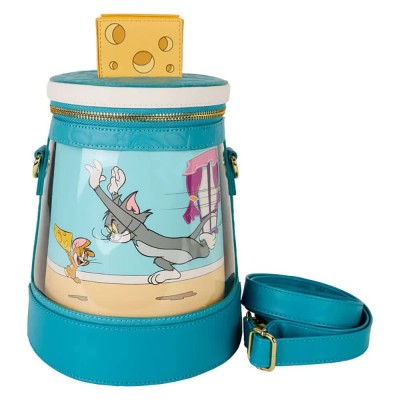 чанта,за,през,рамо,всички,чанти,loungefly,tom,&,jerry,spinning,shoulder,bag,blue,(brown,grey)