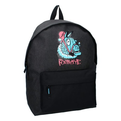 раница,раници,vadobag,fortnite,battle,royal,blue,horse,43,cm,backpack,black,(blue)