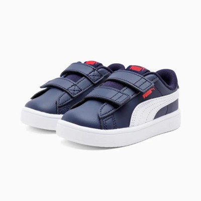 обувки,мъжки,маратонки,дамски,маратонки,puma,rickie,classic,v,slip,on,shoes,blue,(puma,navy,puma,white)