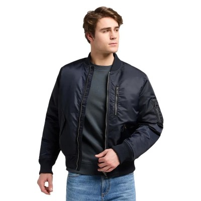 яке,мъжки,якета,lee,112371314,relaxed,fit,bomber,jacket,black