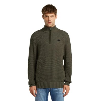 блуза,мъжки,пуловери,g,star,honey,comb,half,zip,sweater,grey,(asfalt)