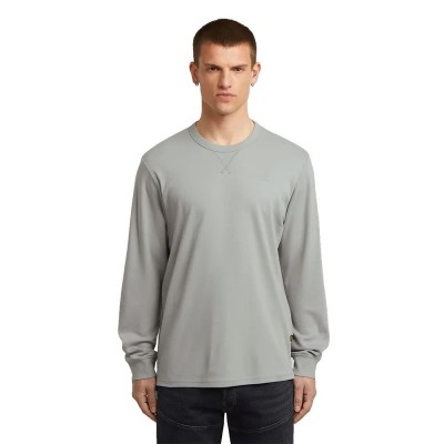 тениска,мъжки,тениски,g,star,nifous,long,sleeve,t,shirt,grey,(wild,dove)