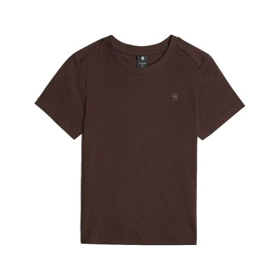 тениска,дамски,тениски,g,star,nifous,short,sleeve,t,shirt,brown,(chocolate,plum)