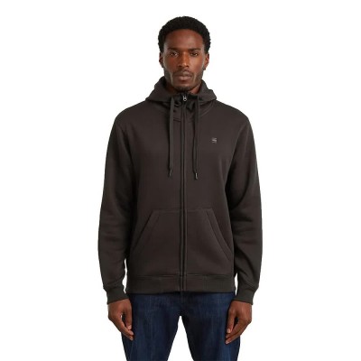 блуза,мъжки,пуловери,g,star,premium,core,full,zip,sweatshirt,brown,(ganache,brown)