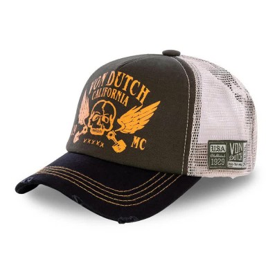 юношеска,шапка,всички,шапки,von,dutch,vd,0,3,cas,crew5,junior,cap,green,(khaki)