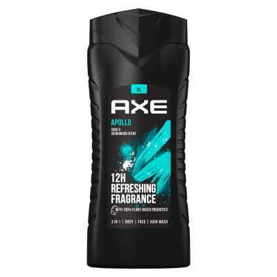 хигиена,тяло,axe,apollo,400ml,shower,gel