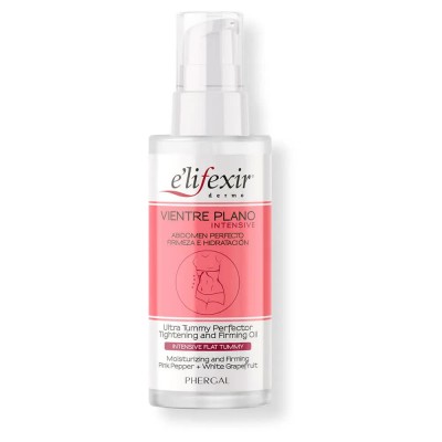 хигиена,тяло,e´lifexir,dermo,flat,belly,intensive,fat,burner,100ml,body,oil,clear