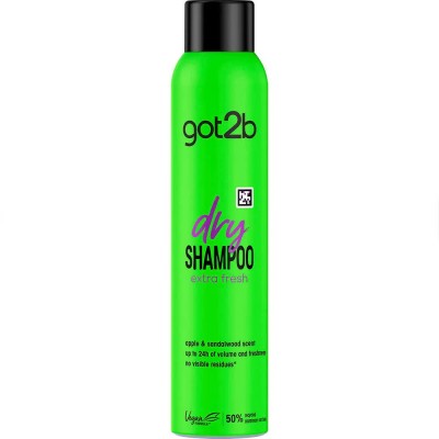 хигиена,коса,got2b,extra,clean,&,fresh,200ml,dry,shampoo,green
