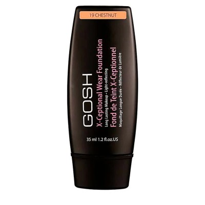 ексфолианти,gosh,x,ceptional,wear,long,lasting,makeup,19,chestnut,35ml,foundation