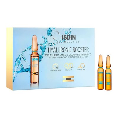 специфични,козметични,продукти,isdin,hyaluronic,booster,serum,ampoules,facial,treatment,10,units
