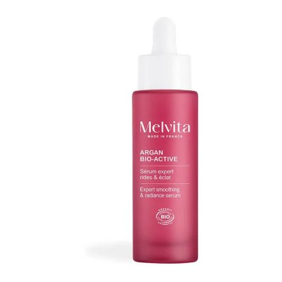 специфични,козметични,продукти,melvita,argan,bio,active,expert,smoothing,&,radiance,serum,30ml,facial,treatment,pink