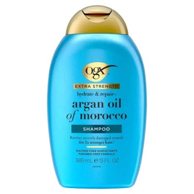 хигиена,коса,ogx,argan,oil,extra,strength,385ml,shampoo