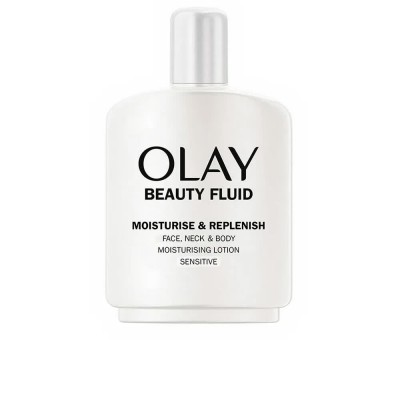хигиена,тяло,olay,beauty,fluid,moisturizing,sensitive,skin,200ml,facial,lotion,clear