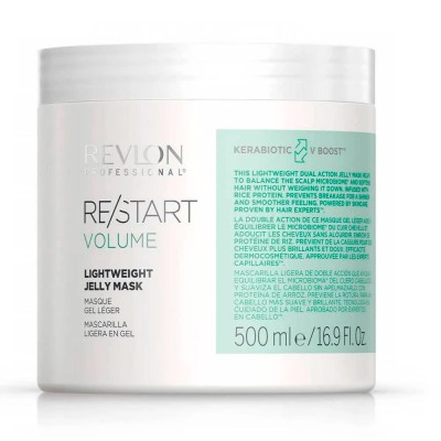 специфични,козметични,продукти,revlon,re,start,volume,jelly,500ml,hair,mask,clear