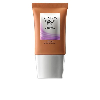 ексфолианти,revlon,youthfx,fill,+,blur,spf20,400,caramel,30ml,foundation