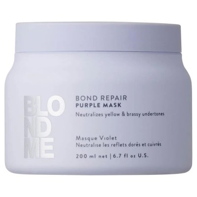 специфични,козметични,продукти,schwarzkopf,blondme,bond,repair,purple,200ml,hair,mask,clear