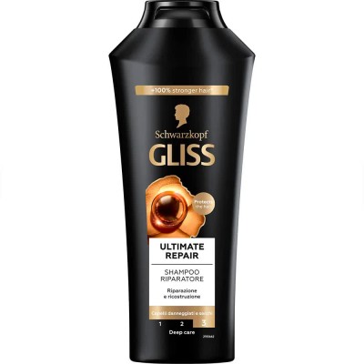 хигиена,коса,schwarzkopf,gliss,ultimate,repair,400ml,repairing,shampoo,golden