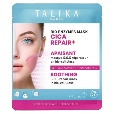 специфични,козметични,продукти,talika,bio,enzymes,cica,repair+,soothing,s.o.srepair,20g,face,mask