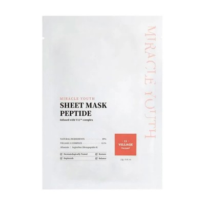 специфични,козметични,продукти,village,11,miracle,youth,sheet,23g,face,mask