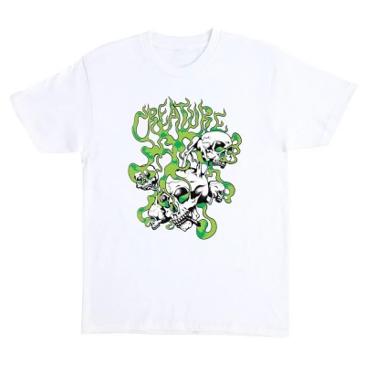 тениска,мъжки,тениски,дамски,тениски,creature,head,high,short,sleeve,t,shirt,white